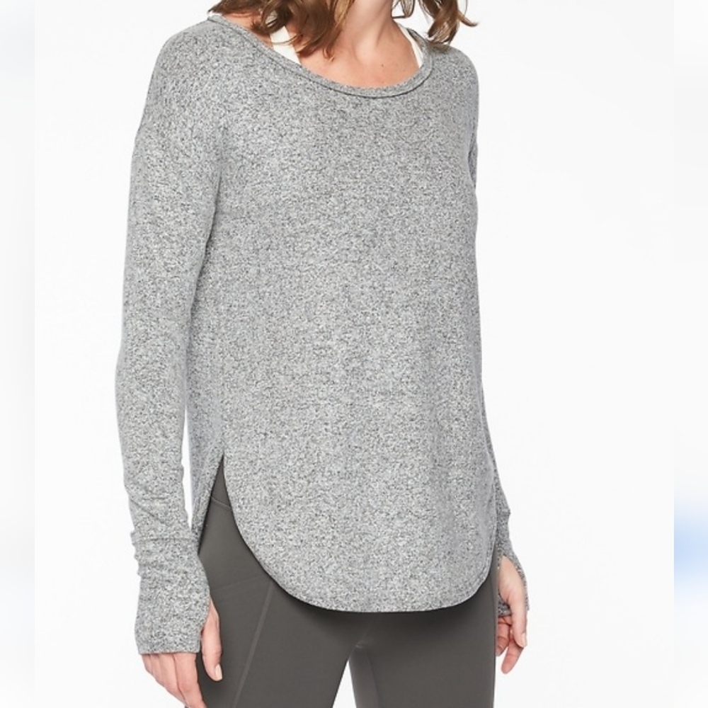 Athleta Lombard Long Sleeve Athletic Top